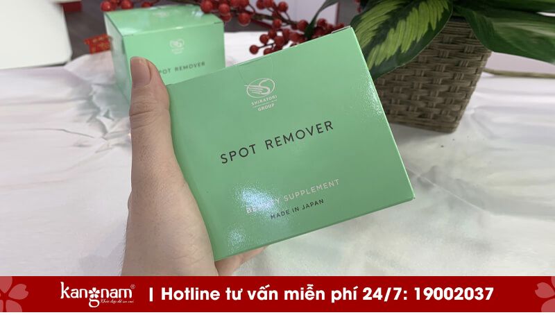 Viên uống trị mụn Shiratori Spot Remover