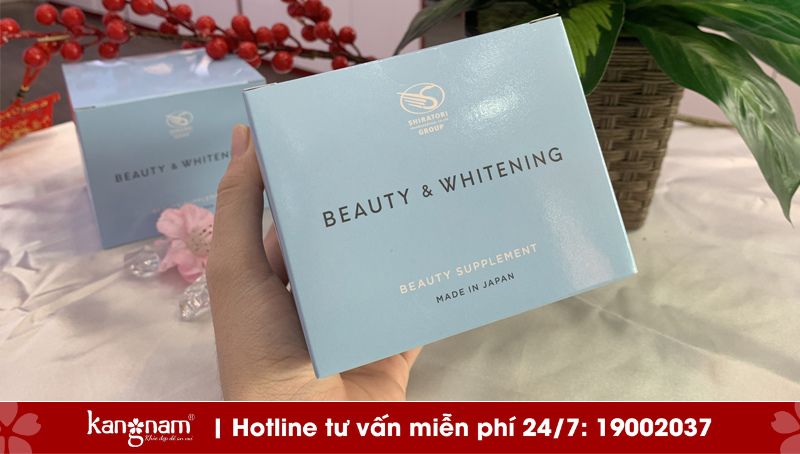 Viên Uống Trắng Da Chống Nắng Shiratori Beauty & Whitening