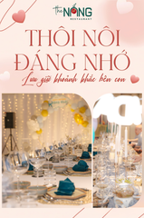 🌟 Tiệc thôi nôi - Để bé lạc vào xứ sở sắc màu cùng The Nắng Restaurant!