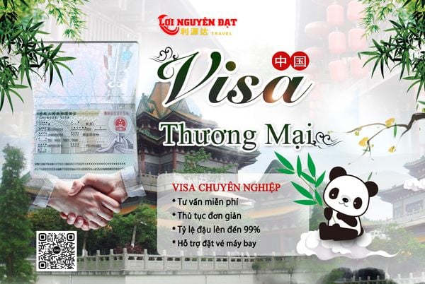 VISA THƯƠNG MẠI TRUNG QUỐC
