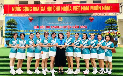 HERMOD VINH DỰ ĐỒNG HÀNH CÙNG GIẢI KÉO CO CNVCLĐ HUYỆN THẠCH THẤT