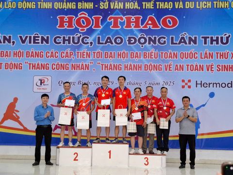 Những Hình Ảnh Ấn Tượng Tại Lễ Bế Mạc Hội Thao Công Nhân, Viên Chức, Lao Động Tỉnh Quảng Bình Lần Thứ I – Năm 2025
