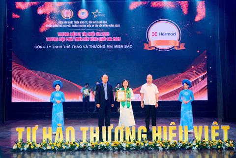 💎HERMOD VINH DỰ ĐẠT DANH HIỆU TOP 10 THƯƠNG HIỆU UY TÍN QUỐC GIA 2025 💎