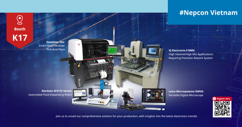 DKSH Participated in at NEPCON Vietnam 2024 - The most influential and only Electronic Trade Show in Vietnam