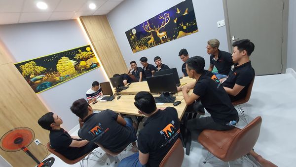 văn phòng công ty máy in thùng carton