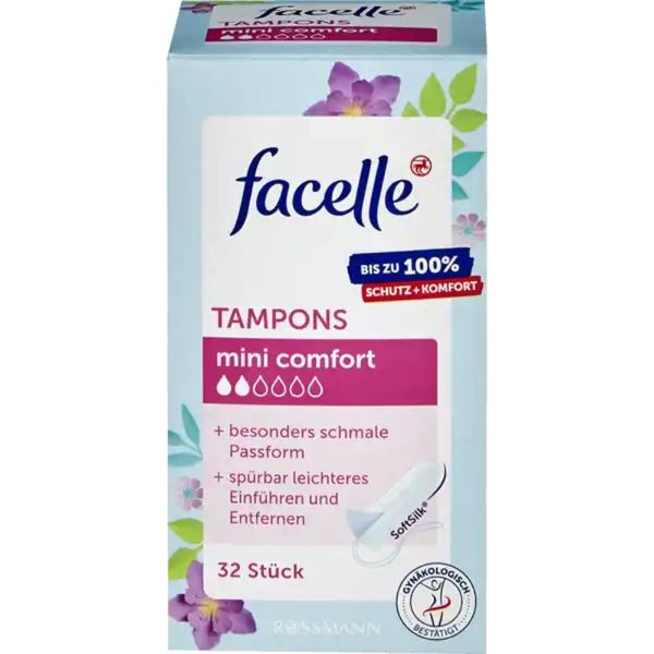 Băng vệ sinh dạng ống Tampon Facelle Mini Comfort 2 giọt