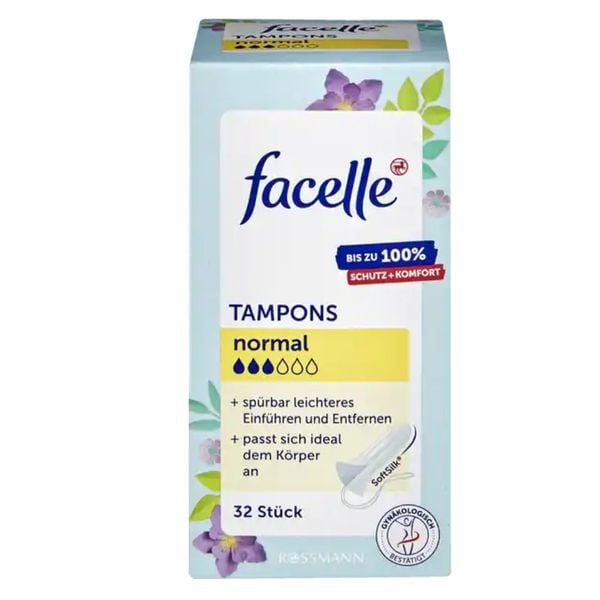 Băng vệ sinh dạng ống Tampon Facelle Normal 3 giọt