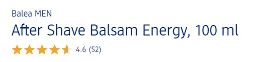 Kem dưỡng sau khi cạo râu Balea MEN After Shave Balsam&nbsp;100 ml