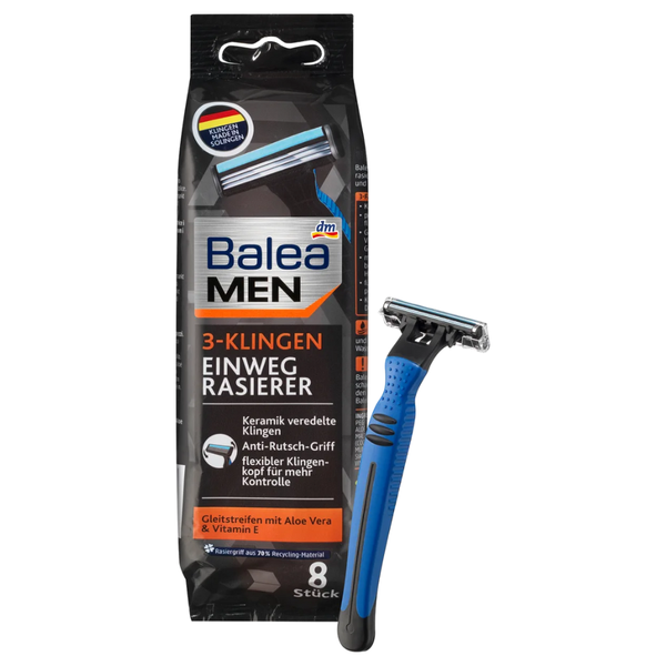 Dao cạo râu 3 lưỡi Balea Men - hàng nội địa Đức