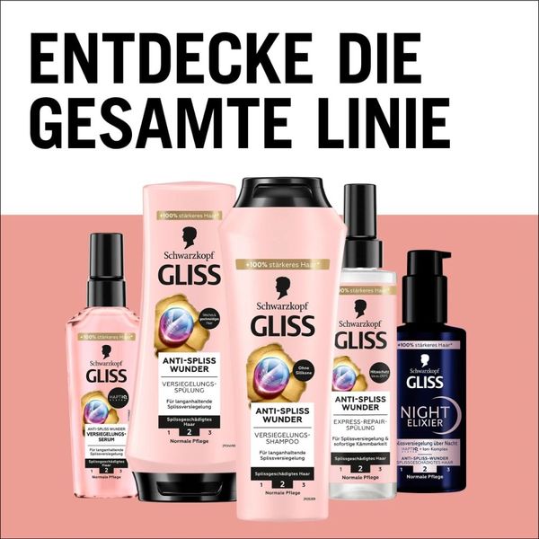 Dầu gội chống chẻ ngọn Gliss Anti-Spliss Wunder