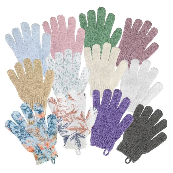 Găng tay tắm tẩy da chết & massage toàn thân Ebelin