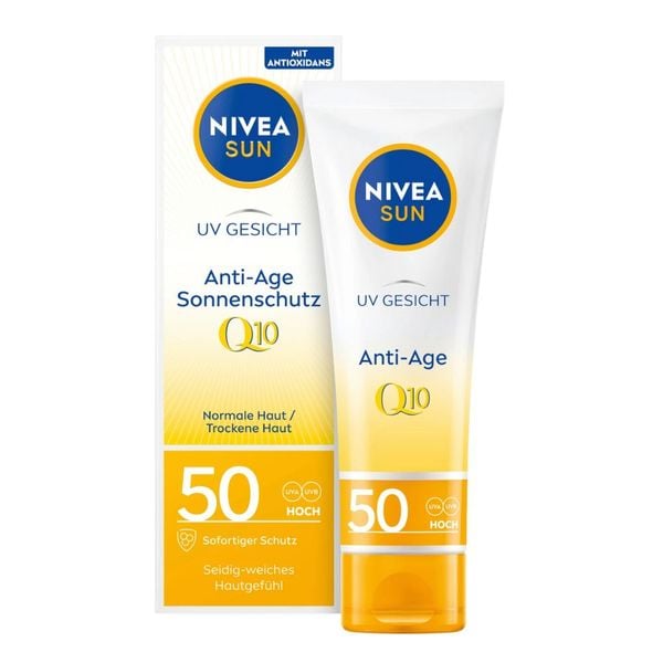 Kem chống nắng chống lão hoá Nivea Q10 SPF50