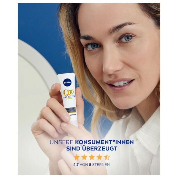 Kem dưỡng mắt Nivea Q10 Power Anti Falten Augenpflege