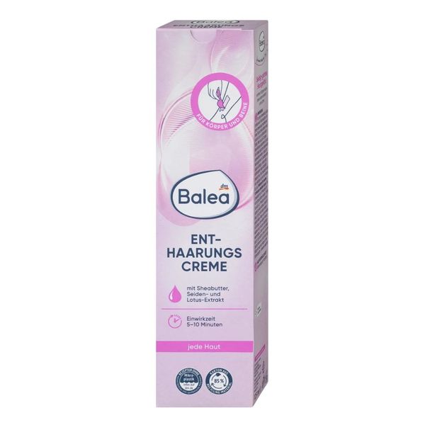Kem tẩy lông Balea Enthaarungscreme kèm dụng cụ