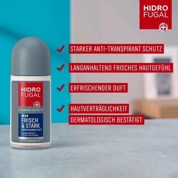Lăn khử mùi chống mồ hôi cho nam Hidro Fugal Frisch & Stark