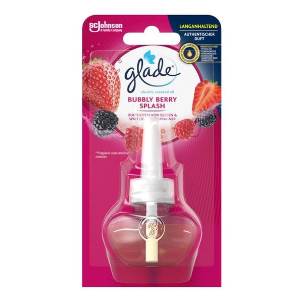 Lõi tinh dầu thơm Glade hương quả mọng Berry Splash