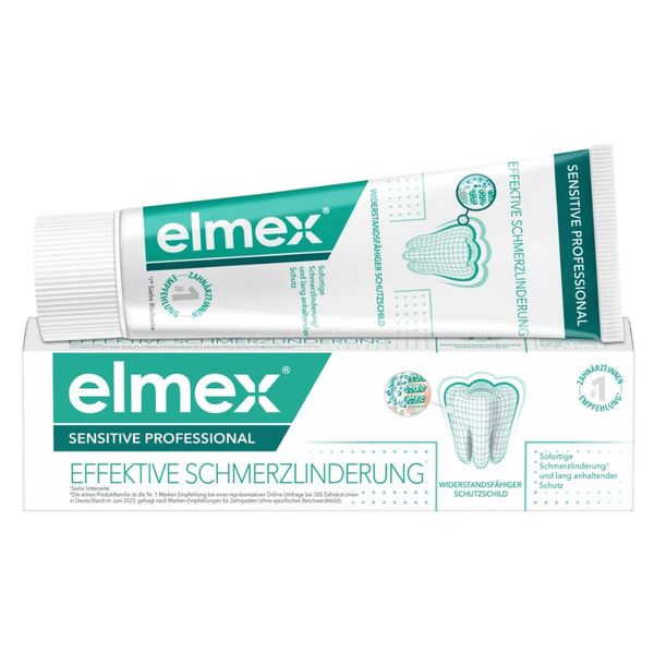 Kem đánh răng chuyên nghiệp Elmex Sensitive Professional cho răng nhạy cảm