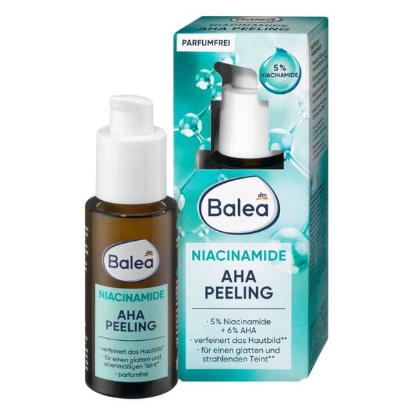 Serum tẩy da chết Balea Niacinamide AHA