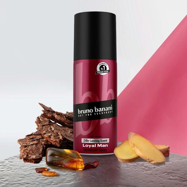 Xịt khử mùi toàn thân hương nước hoa nam Bruno Banani Ginger