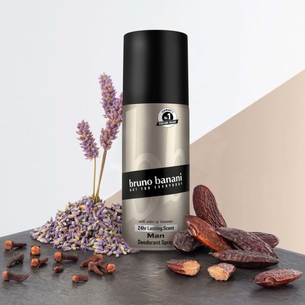 Xịt khử mùi toàn thân hương nước hoa nam Bruno Banani Lavender