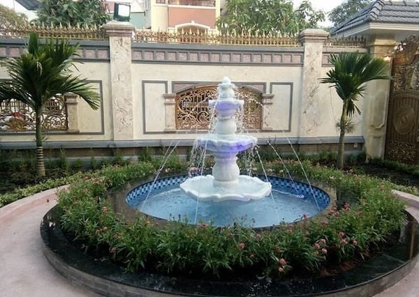 Thi Công Đài Phun Nước Sân Vườn