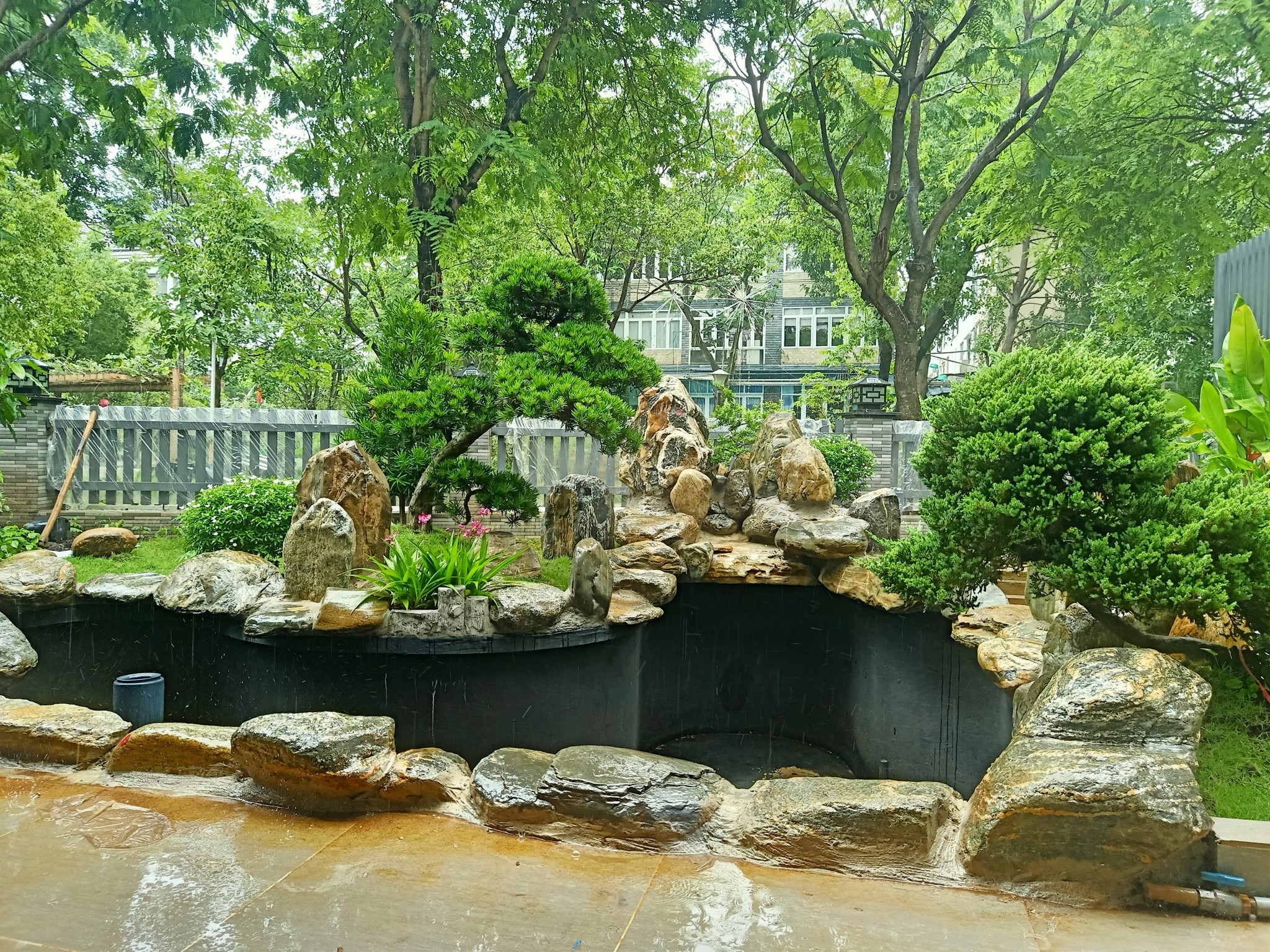 Cải Tạo Hồ Cá Koi