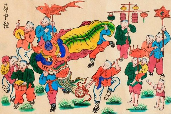 Trăng, Tết Trung thu và những linh vật ở cung trăng