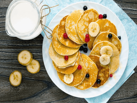 Cách Làm Bánh Pancake Chuối Bolaven