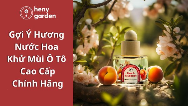 Nước hoa khử mùi xe ô tô hiệu quả