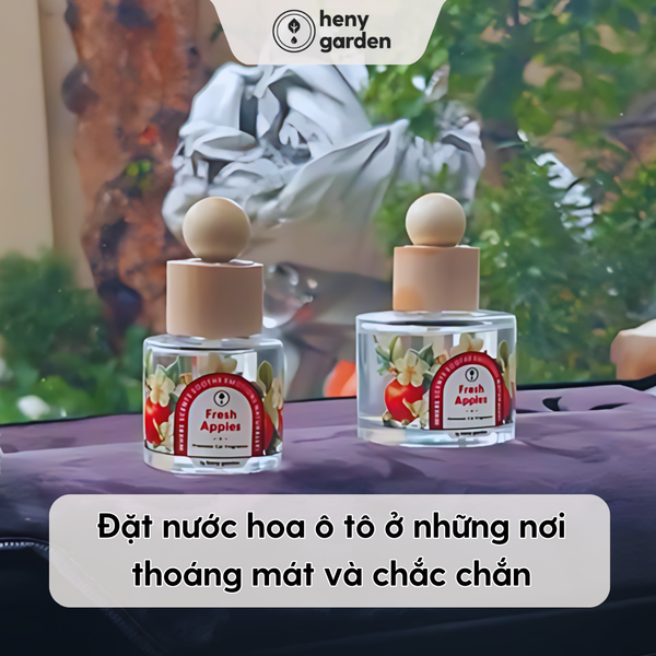 Cách bảo quản nước hoa ô tô