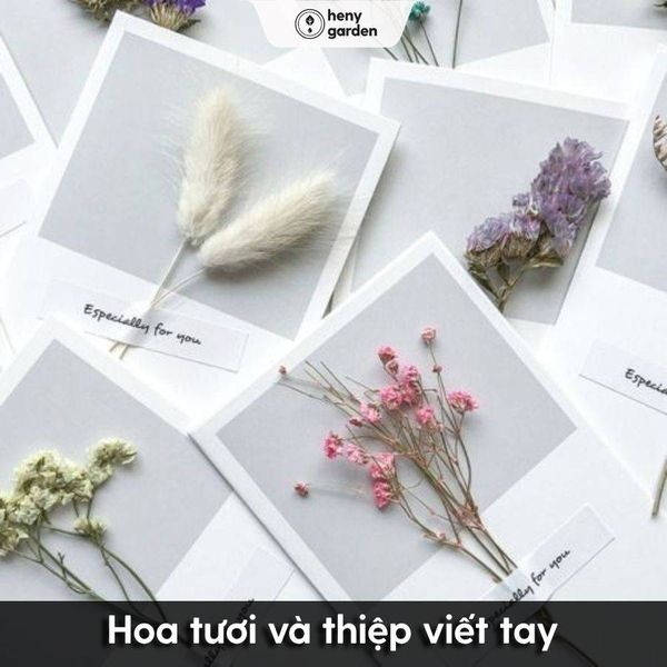 hoa đi kèm lời chúc 20/10 crush