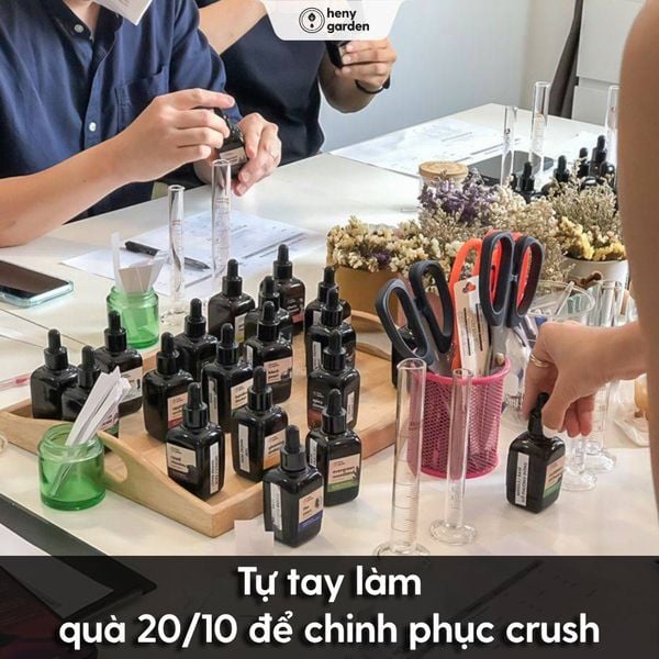 đồ handmade giúp tăng phần ý nghĩa trong lời chúc mừng 20/10 crush