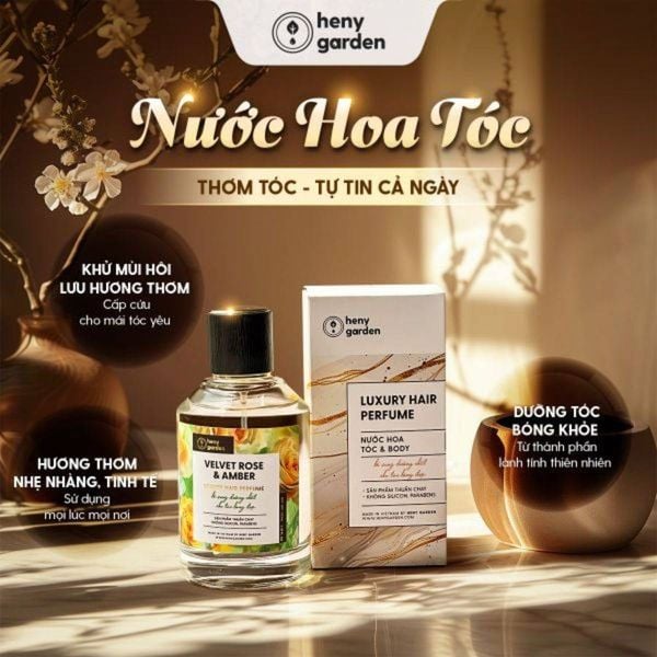 chúc mừng 20/10 crush bằng nước hoa thơm tóc