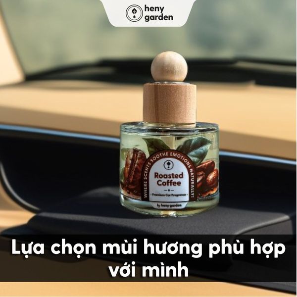 chọn mùi hương phù hợp tại các cửa hàng bán nước hoa ô tô