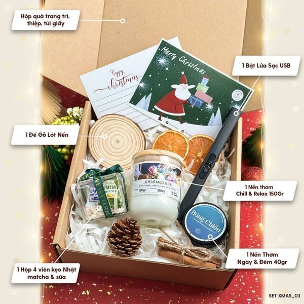 Set Xmas_03 khi mua quà giáng sinh ở Hà Nội