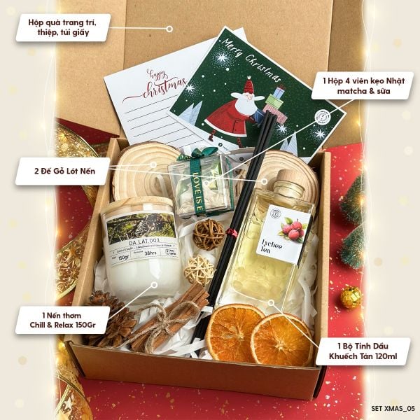 Set Xmas_05 khi mua quà giáng sinh ở Hà Nội