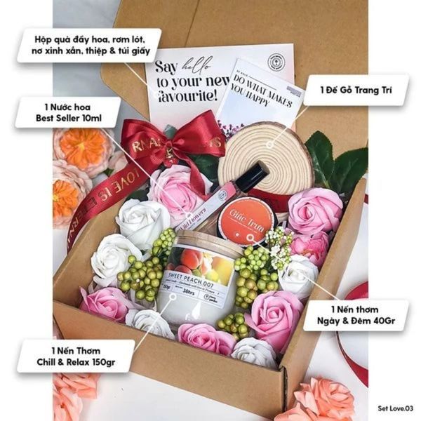 Set LOVE_03 khi mua quà giáng sinh ở Hà Nội
