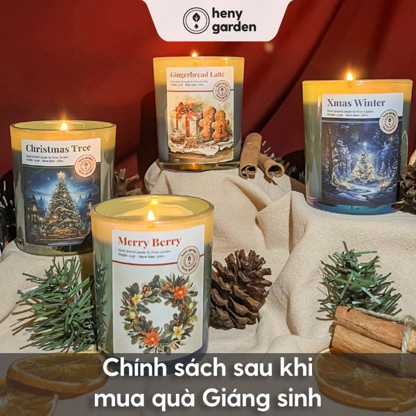 Chính sách khi mua quà giáng sinh ở Hà Nội tại Heny Garden