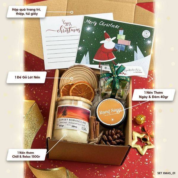 Set Xmas_01 khi mua quà giáng sinh ở Hà Nội