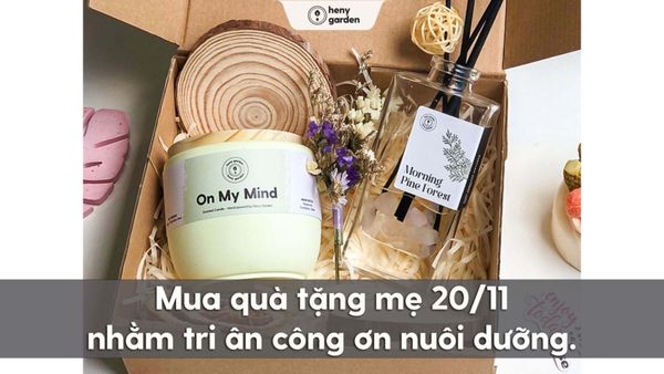 20/11 nên tặng gì cho mẹ