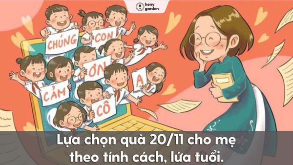 Mua quà tặng mẹ 20/11