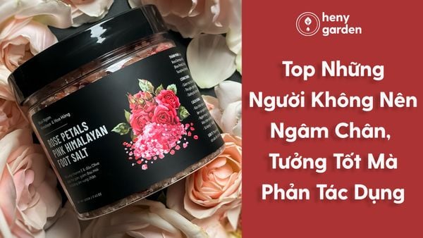 những người không nên ngâm chân