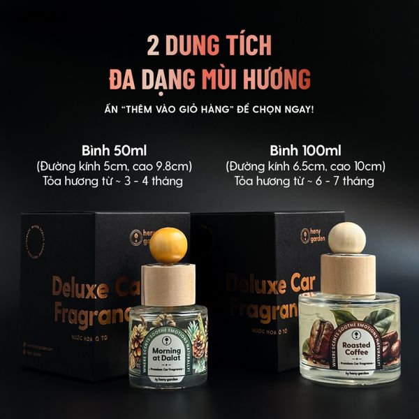 Nước hoa ô tô cao cấp chính hãng