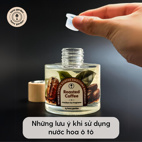 Những lưu ý khi sử dụng nước hoa ô tô