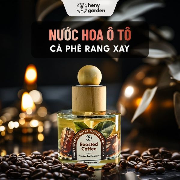 nước hoa ô tô mùi cà phê