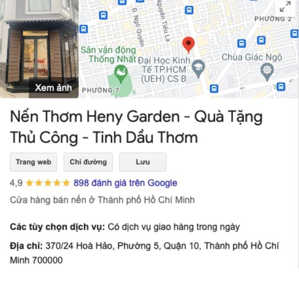 review nước hoa ô tô TPHCM