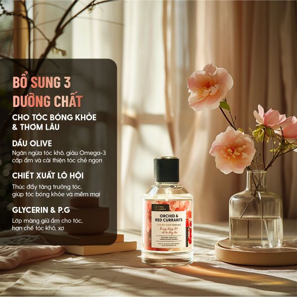 thành phần nước hoa xịt thơm tóc an toàn