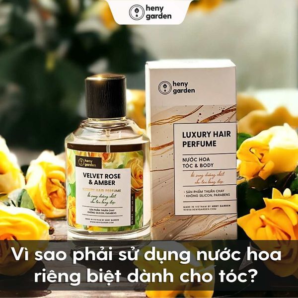 vì sao phải dùng nước hoa cho tóc thơm nhất
