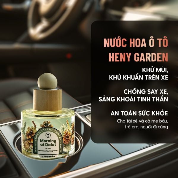 Cách dùng nước hoa ô tô