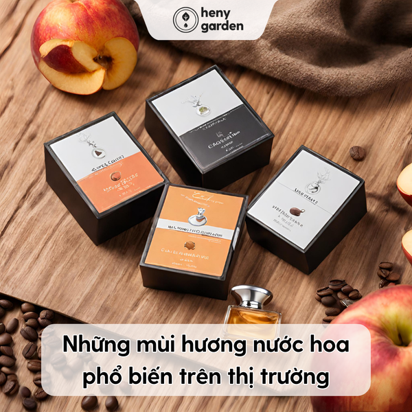 Mùi hương nước hoa xe ô tô phổ biến